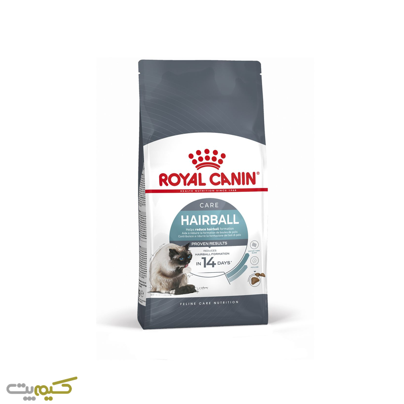 غذا خشک گربه رویال کنین هیربال 2 کیلوگرمی