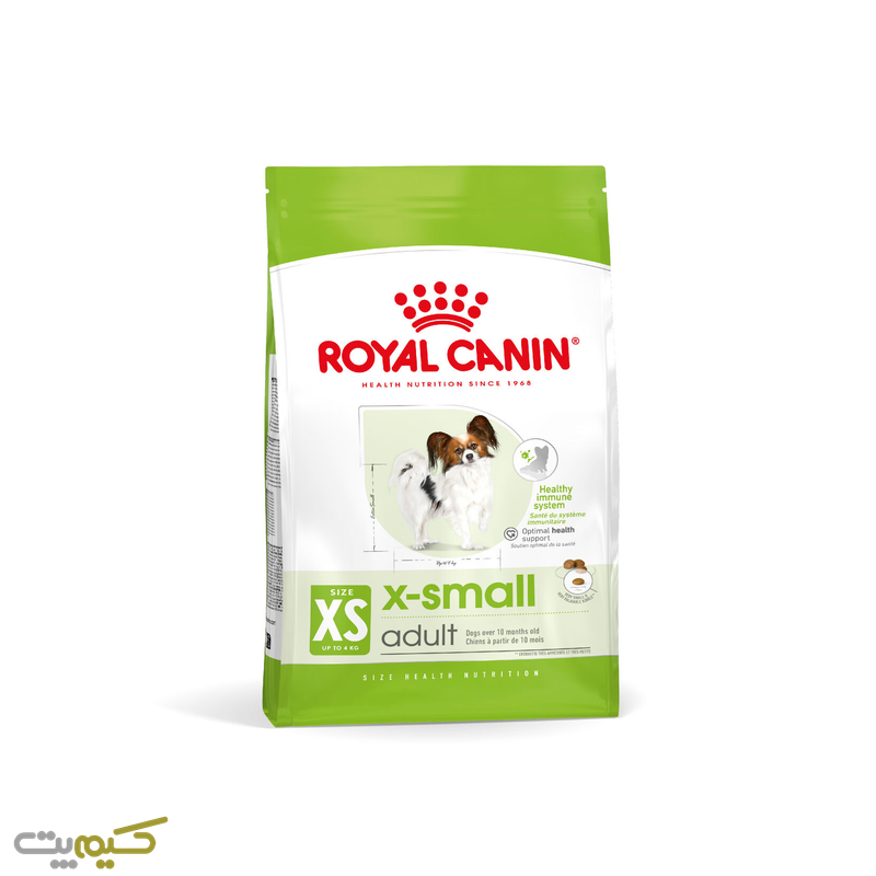 غذا خشک سگ رویال کنین ایکس اسمال ادالت 1.5 کیلوگرم